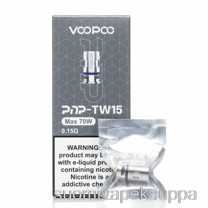 Vape Netistä Voopoo Pnp Vaihtokelat 0.15ohm Pnp-tw15 Mesh Kelat